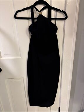 Alice + Olivia | Dresses | 66 Alice Olivia Alycia Pleated Halter Dress Size 8